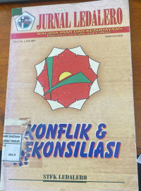 Image of Jurnal Ledalero : Konflik & Rekonsiliasi