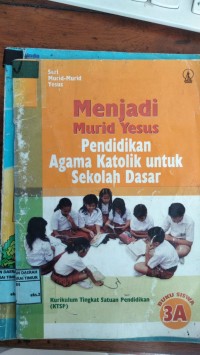 Image of Menjadi Murid Yesus SD 3A