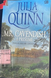 Image of Panggil Saya Mr Cavendish