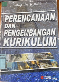 Image of Perencanaan dan Pembangunan Kurikulum