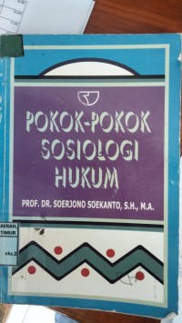 Image of Pokok-Pokok Sosiologi Hukum